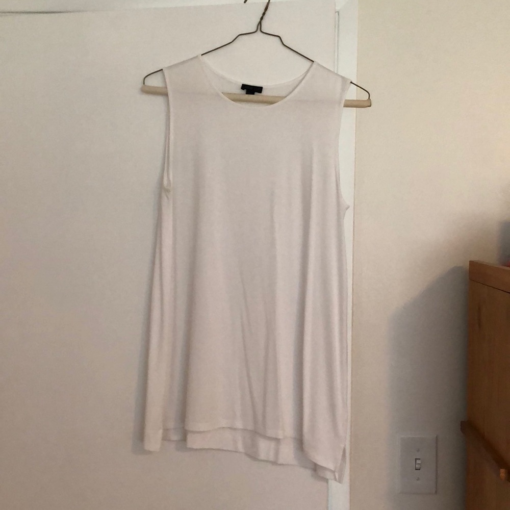 White knit blouse from j Jill, size M